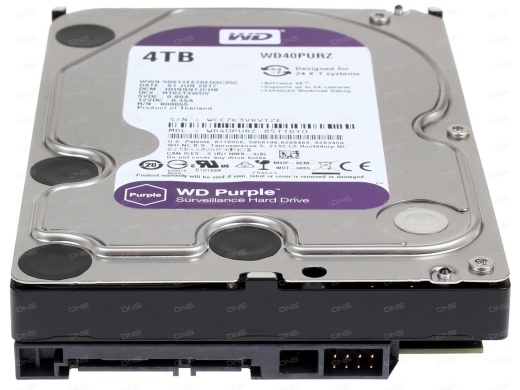 Жесткий диск 4Tb WD Purple [WD40PURX]