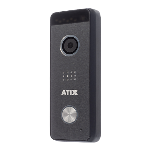 Видеопанель вызывная AT-I-D21F Black ATIX