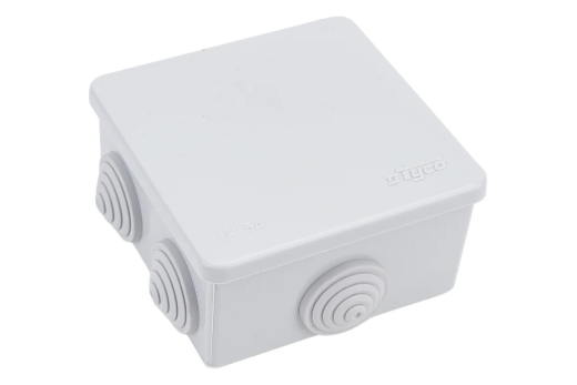 Коробка распределительная (85х85х40мм) серая IP54 Рувинил 67040
